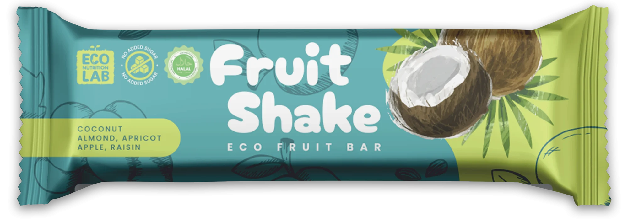 Fruit Shake Кокос — батончик