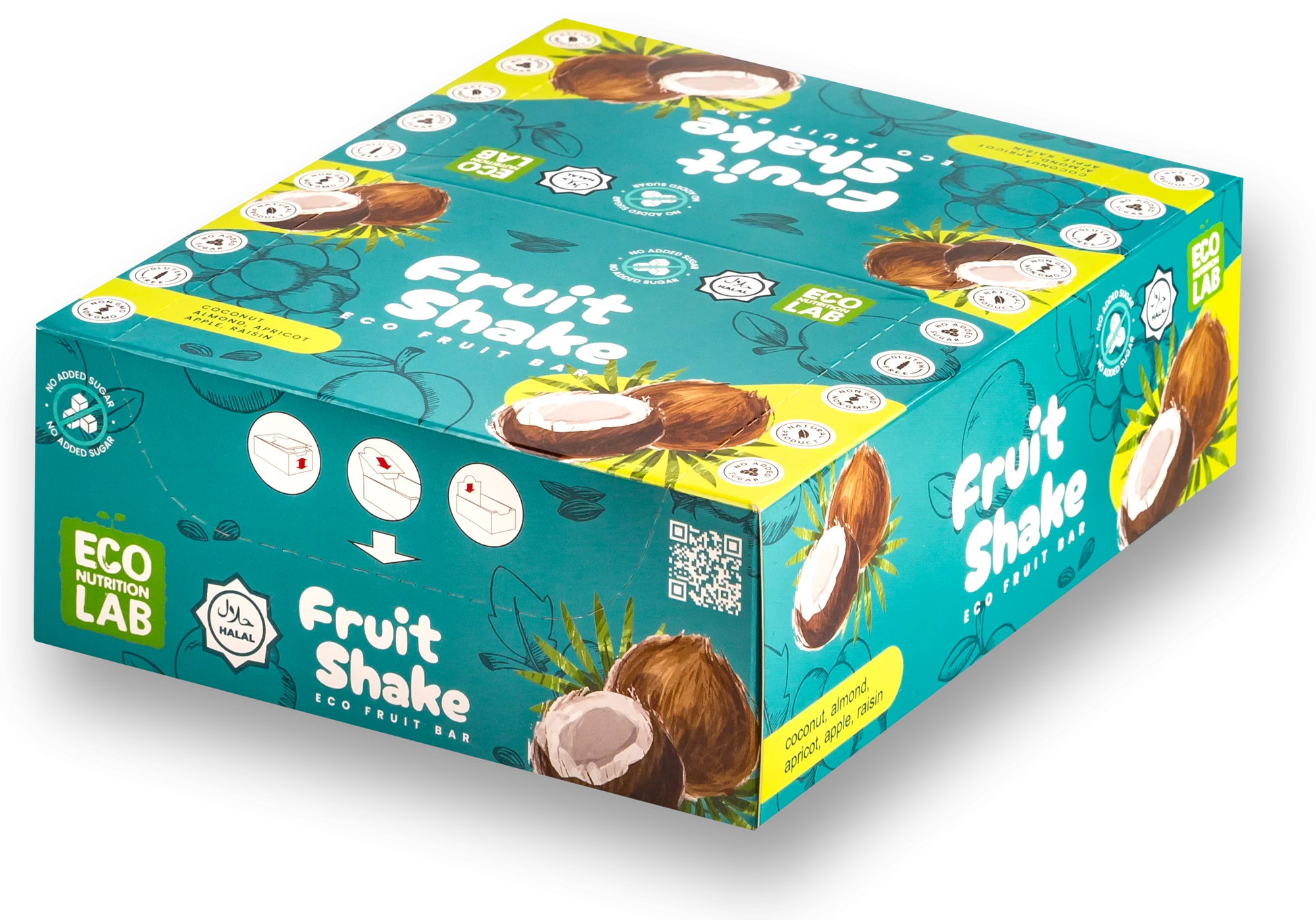 Fruit Shake Кокос — коробка