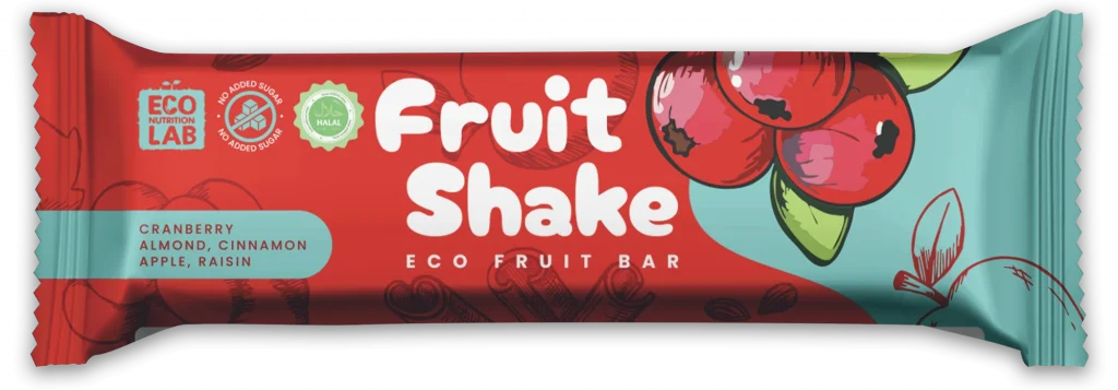 Fruit Shake Клюква — батончик