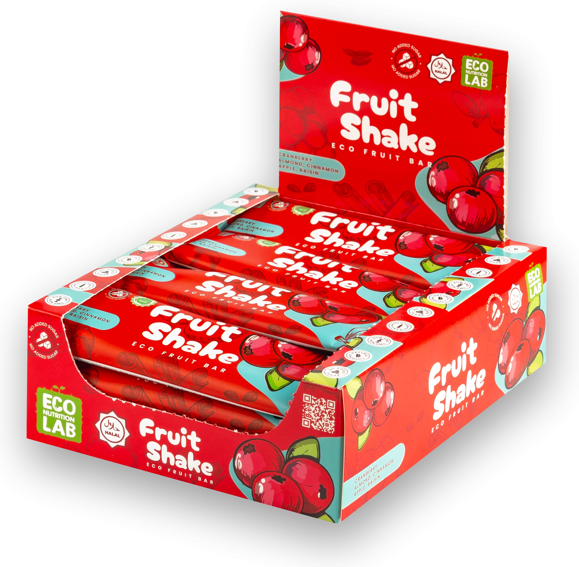 Fruit Shake Клюква — открытая коробка