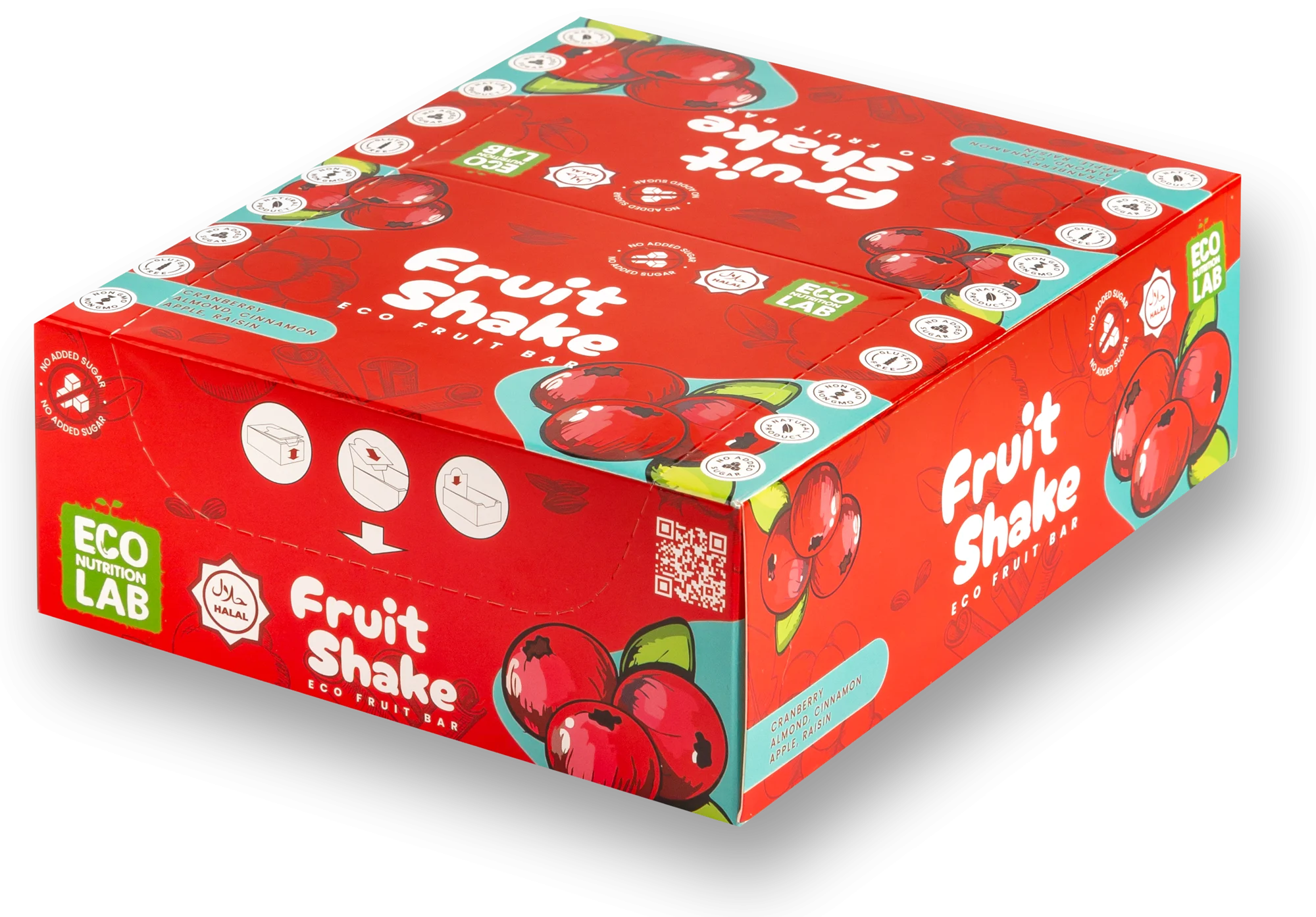 Fruit Shake Клюква — коробка