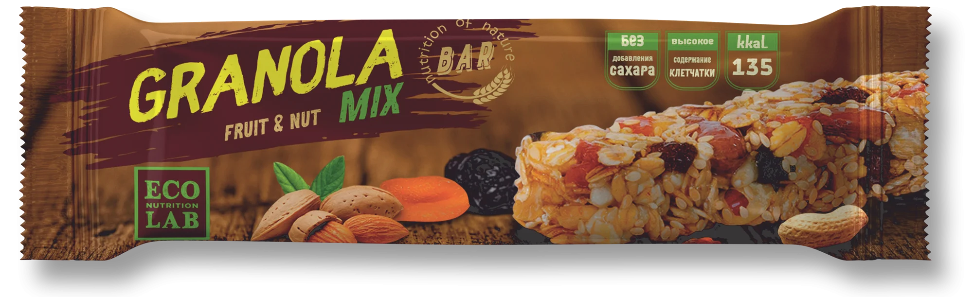 Granola Фруктово-ореховый микс — батончик