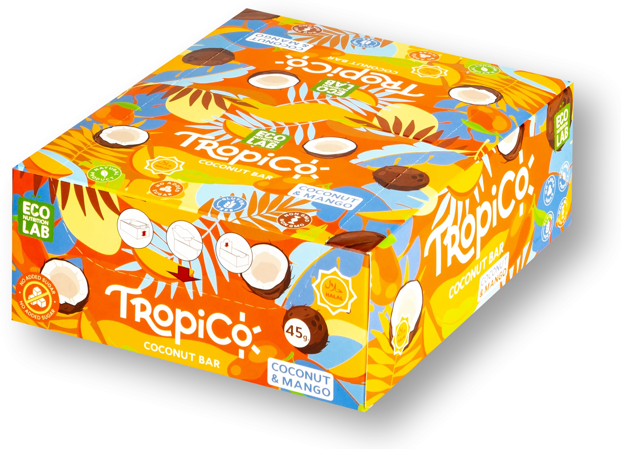 Tropico Кокос + Манго — коробка